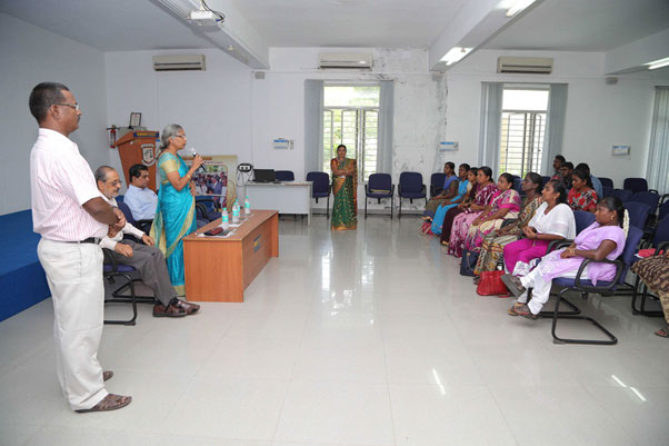 Sewing machine training valedictory function