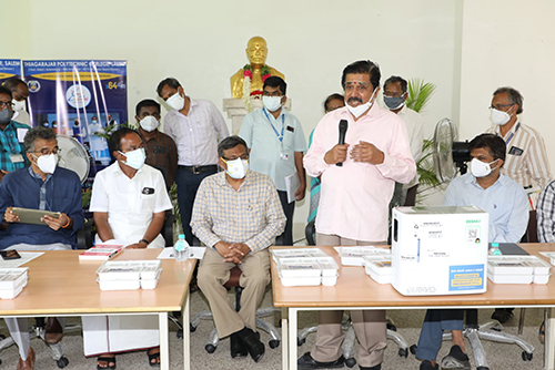 Valliappa Foundation started to supply Anadhanam