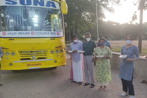Valliappa Foundation started to supply Anadhanam